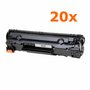 20 Adet HP CB435A Siyah Muadil Toner Kartuşu