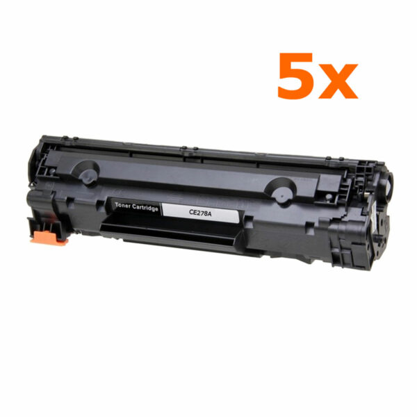 5 Adet HP CE278A Muadil Toner Kartuşu