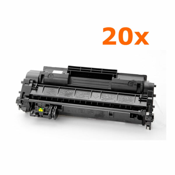 20 Adet HP CE505A Siyah Muadil Toner Kartuşu