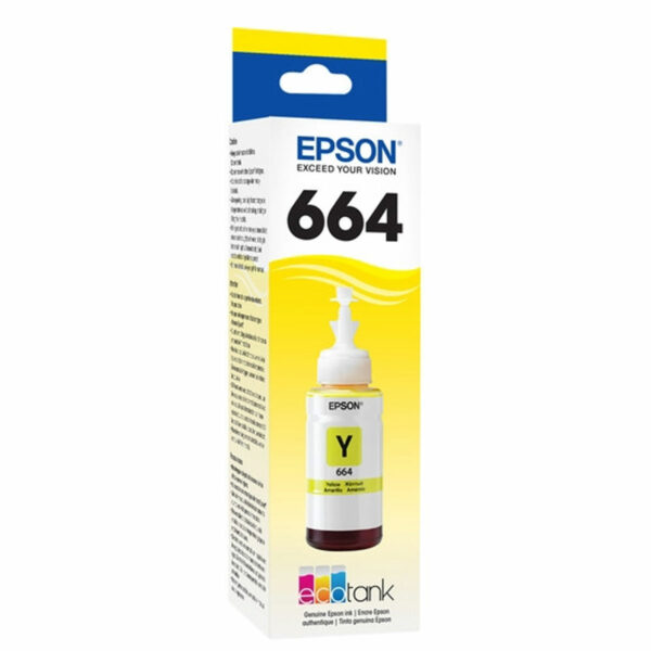 Epson T6644 Sarı Orijinal Mürekkep 70ml Şişe