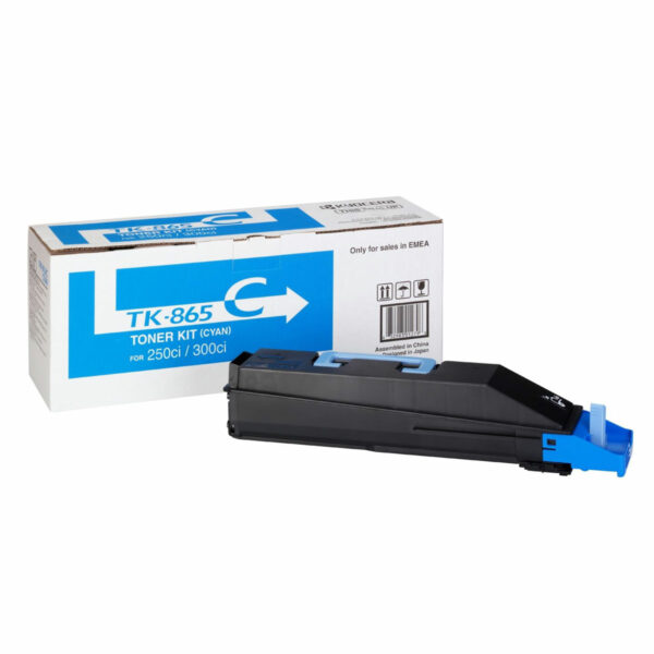 Kyocera TK-865C Mavi Muadil Toner Kiti