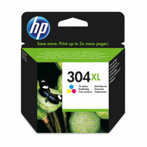 HP N9K07A Renkli Orijinal Yüksek Kapasiteli Mürekkep Kartuşu No.304XL