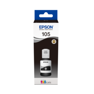 Epson 105 c13t00q140 Siyah Orijinal Mürekkep 140ml Şişe