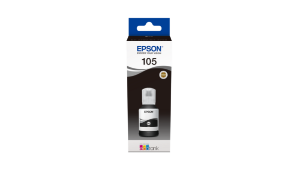 Epson 105 c13t00q140 Siyah Orijinal Mürekkep 140ml Şişe