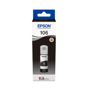 Epson 106 c13t00r140 Foto Siyah Orijinal Mürekkep 70ml Şişe