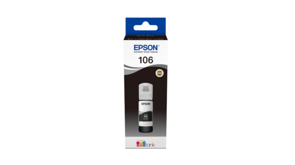 Epson 106 c13t00r140 Foto Siyah Orijinal Mürekkep 70ml Şişe