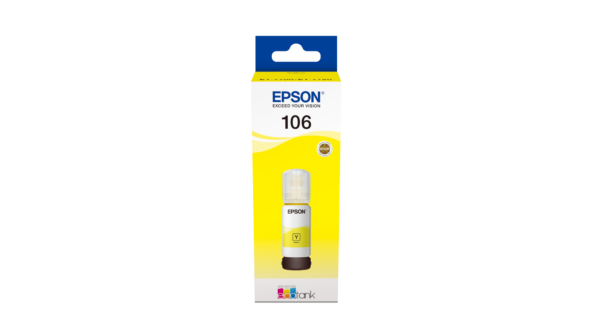 Epson 106 c13t00r440 Sarı Orijinal Mürekkep 70ml Şişe